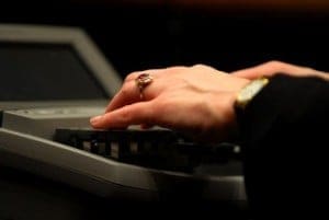 Hands at a Keyboard